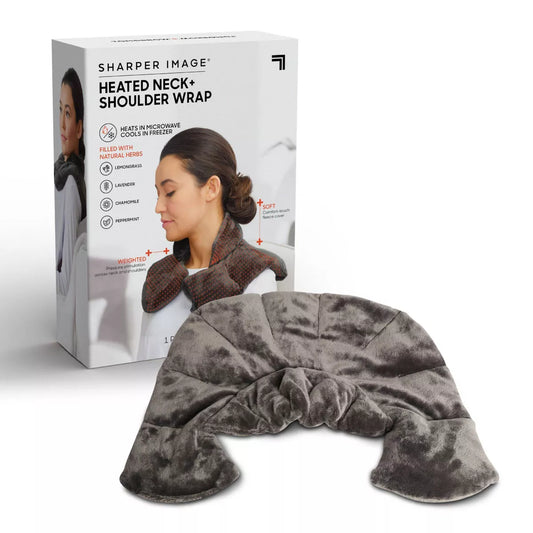 Sharper Image Heated Neck and Shoulder Wrap