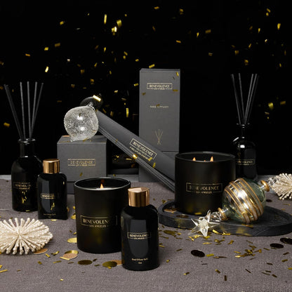 Reed Diffusers for Home, Rose & Sandalwood Relaxing Fragrance | Aromatherapy Reed Diffuser Sticks with Gift Box, Scented Sticks for Bathroom | Home Décor